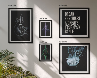 Ensemble de 5 tableaux Motifs créatifs abstraits