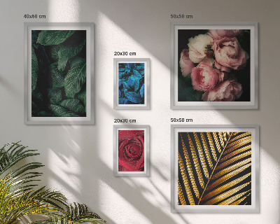 Tableau de décoration murale Motifs floraux végétaux