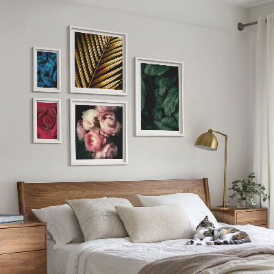 Tableau de décoration murale Motifs floraux végétaux