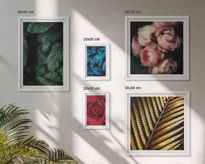 Tableau de décoration murale Motifs floraux végétaux