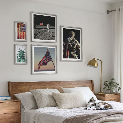 Tableau de décoration murale Symbolisme américain de l'histoire
