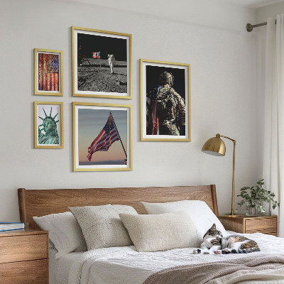 Tableau de décoration murale Symbolisme américain de l'histoire