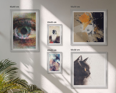 Tableau de décoration murale Portraits abstraits d'art moderne