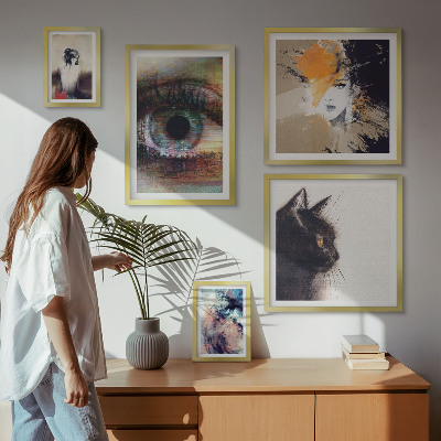 Tableau de décoration murale Portraits abstraits d'art moderne