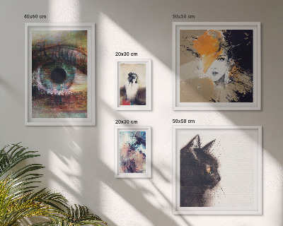 Tableau de décoration murale Portraits abstraits d'art moderne