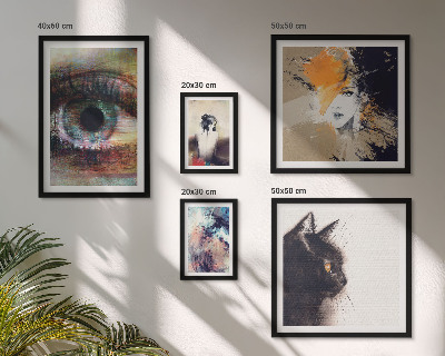 Tableau de décoration murale Portraits abstraits d'art moderne