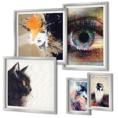 Tableau de décoration murale Portraits abstraits d'art moderne