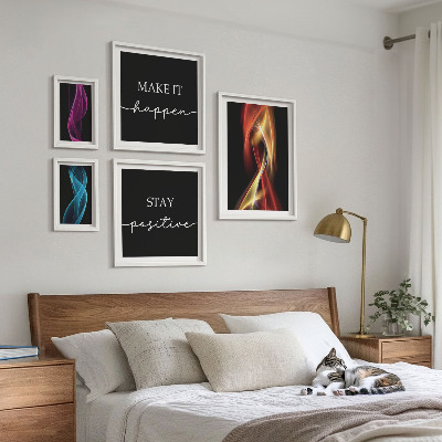 Tableau de décoration murale Citations, jeux de lumière, inspirations