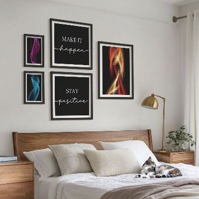 Tableau de décoration murale Citations, jeux de lumière, inspirations