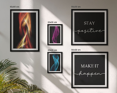 Tableau de décoration murale Citations, jeux de lumière, inspirations
