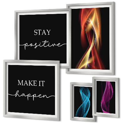 Tableau de décoration murale Citations, jeux de lumière, inspirations