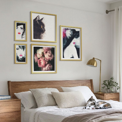 Tableau de décoration murale Portraits élégants de femmes avec des roses