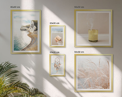 Ensemble de 5 tableaux Thèmes de livres relaxants