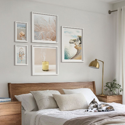 Ensemble de 5 tableaux Thèmes de livres relaxants