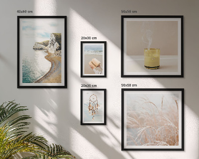 Ensemble de 5 tableaux Thèmes de livres relaxants