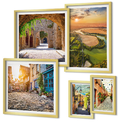 Tableau de décoration murale Rues charmantes et pittoresques