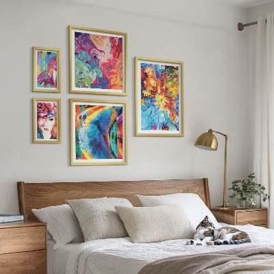 Tableau de décoration murale Compositions abstraites colorées