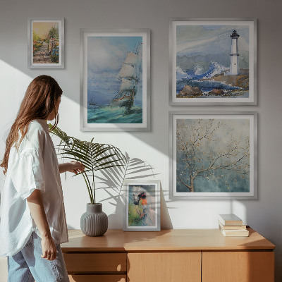 Tableau de décoration murale Aventures et paysages maritimes