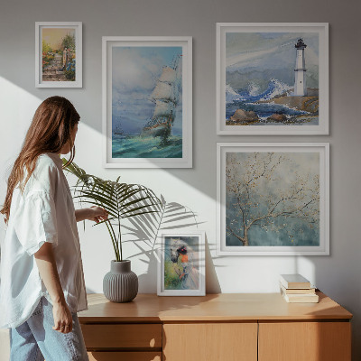 Tableau de décoration murale Aventures et paysages maritimes