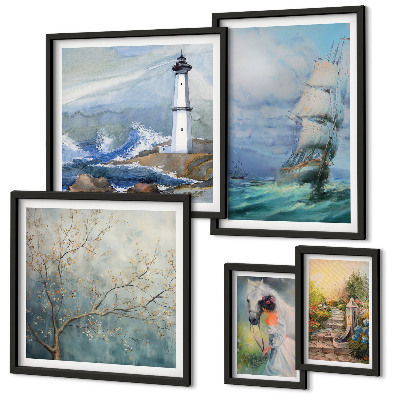Tableau de décoration murale Aventures et paysages maritimes