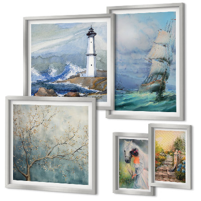 Tableau de décoration murale Aventures et paysages maritimes