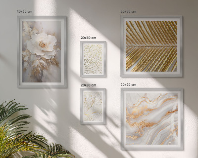 Tableau de décoration murale Motifs floraux élégants