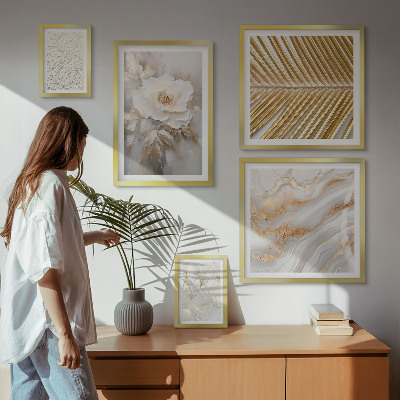 Tableau de décoration murale Motifs floraux élégants