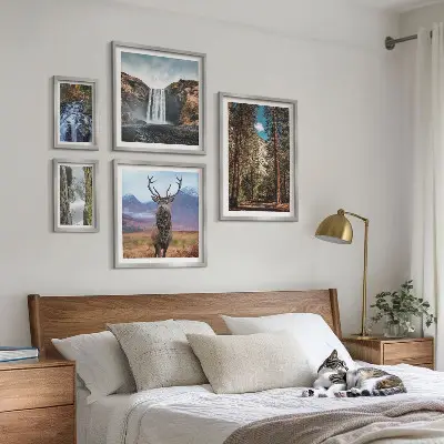 Tableau de décoration murale paysages de cascades dans la nature