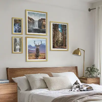 Tableau de décoration murale paysages de cascades dans la nature