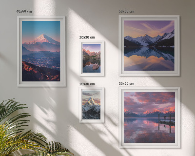 Tableau de décoration murale Vues sur les montagnes, sommets pittoresques