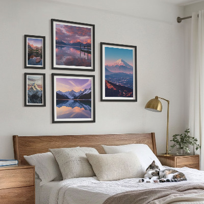 Tableau de décoration murale Vues sur les montagnes, sommets pittoresques