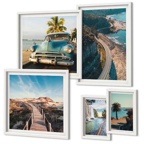 Tableau de décoration murale Paysages voyages voitures nature