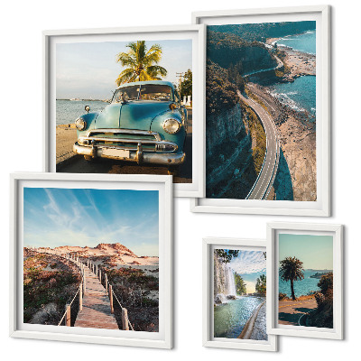 Tableau de décoration murale Paysages voyages voitures nature