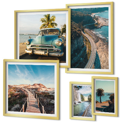 Tableau de décoration murale Paysages voyages voitures nature