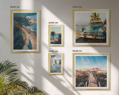 Tableau de décoration murale Paysages voyages voitures nature