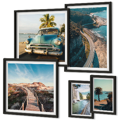 Tableau de décoration murale Paysages voyages voitures nature