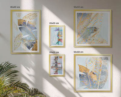 Tableau de décoration murale Motifs végétaux modernes