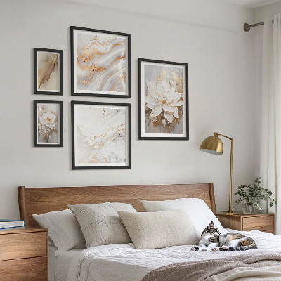 Tableau de décoration murale Compositions florales élégantes