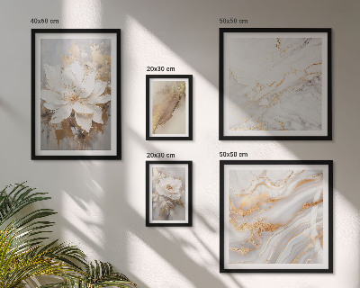 Tableau de décoration murale Compositions florales élégantes