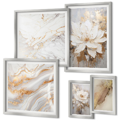 Tableau de décoration murale Compositions florales élégantes
