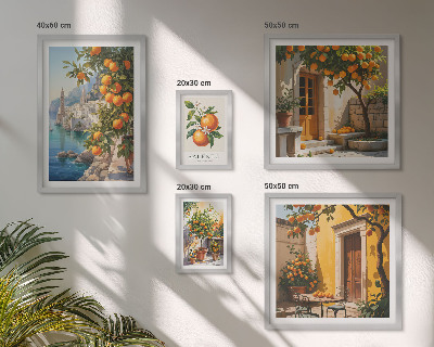 Tableau de décoration murale Vues atmosphériques sur les fruits