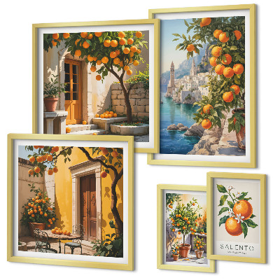 Tableau de décoration murale Vues atmosphériques sur les fruits