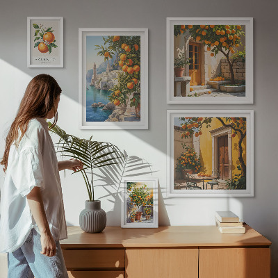 Tableau de décoration murale Vues atmosphériques sur les fruits