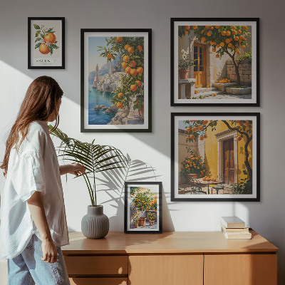 Tableau de décoration murale Vues atmosphériques sur les fruits