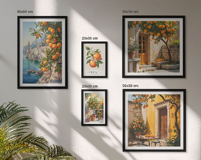 Tableau de décoration murale Vues atmosphériques sur les fruits