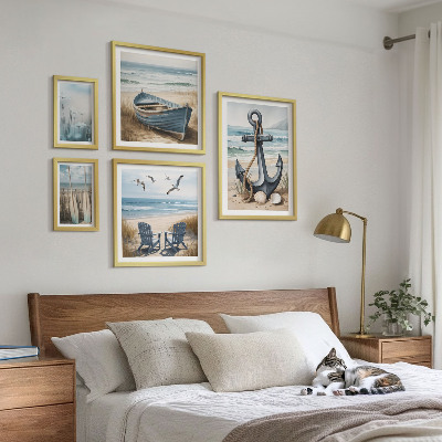Tableau de décoration murale Inspirations de style bord de mer, plage