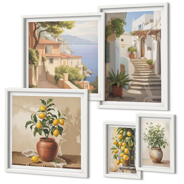 Tableau de décoration murale Plantes d'intérieur élégantes