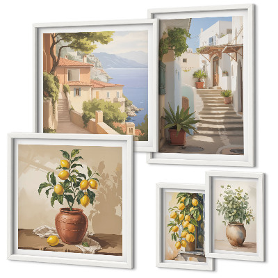 Tableau de décoration murale Plantes d'intérieur élégantes