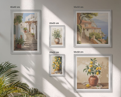 Tableau de décoration murale Plantes d'intérieur élégantes