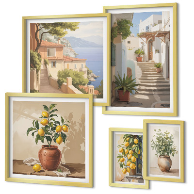 Tableau de décoration murale Plantes d'intérieur élégantes